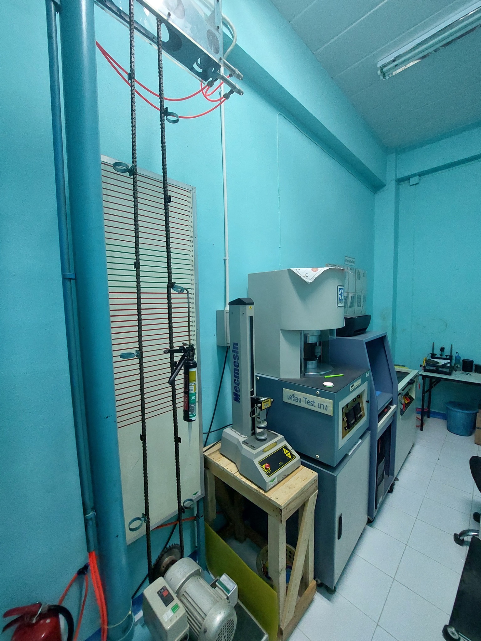 In-house QC and testing instruments