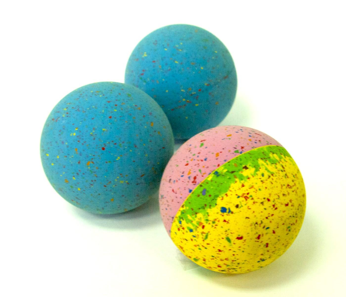 Recycled material ball